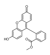 methyl 2-(3-hydroxy-6-oxoxanthen-9-yl)benzoate结构式