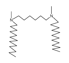 N1,N6-dimethyl-N1,N6-ditridecylhexane-1,6-diamine Structure