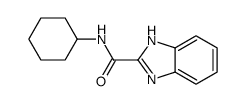 N-cyclohexyl-1H-benzimidazole-2-carboxamide Structure