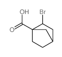 2-bromonorbornane-1-carboxylic acid Structure