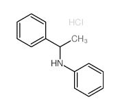 N-(1-phenylethyl)aniline结构式