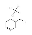 Cyclohexene,4-(1,3,3,3-tetrachloropropyl)- structure