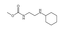 methyl (2-(cyclohexylamino)ethyl)carbamate结构式