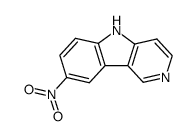 6-nitro-γ-carboline Structure