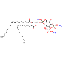 1,2-dioleoyl-sn-glycero-3-phospho-(1'-Myo-inositol-4',5'-bisphosphate) (amMonium salt) picture