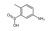 4-amino-toluene-2-sulfinic acid Structure