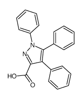 1,4,5-triphenyl-1H-pyrazole-3-carboxylic acid结构式