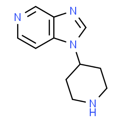 1-(piperidin-4-yl)-1H-imidazo[4,5-c]pyridine Structure