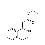 1-Isoquinolineacetic acid,1,2,3,4-tetrahydro-,1-methylethyl ester,(1R)- picture