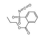 propyl 2-isocyanatosulfonylbenzoate Structure