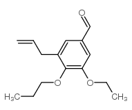 3-ethoxy-5-prop-2-enyl-4-propoxybenzaldehyde图片