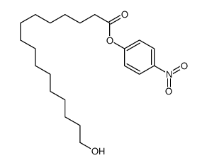 (4-nitrophenyl) 16-hydroxyhexadecanoate结构式