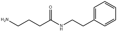 ButanaMide, 4-aMino-N-(2-phenylethyl)- structure