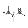 methyl-bis(methylsilyl)silane Structure