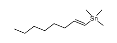 trimethyl{(E)oct-1-enyl}stannane结构式