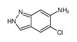 6-AMINO-5-CHLORO-1H-INDAZOLE Structure