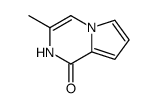 3-METHYLPYRROLO[1,2-A]PYRAZIN-1(2H)-ONE Structure