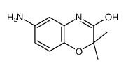 6-AMINO-2,2-DIMETHYL-2H-BENZO[B][1,4]OXAZIN-3(4H)-ONE Structure