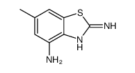 6-methyl-1,3-benzothiazole-2,4-diamine(SALTDATA: FREE)图片