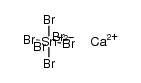 calcium hexabromo-stannate(IV)结构式