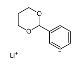 lithium,2-phenyl-1,3-dioxane Structure