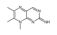 Pteridine, 2,8-dihydro-2-iminotri-6,7,8-methyl- (6CI) picture