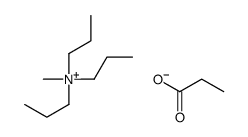 methyl(tripropyl)azanium,propanoate Structure