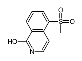 5-methylsulfonyl-2H-isoquinolin-1-one结构式