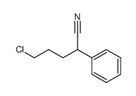 5-Chloro-2-phenylpentanenitrile Structure