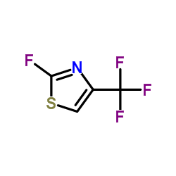 THIAZOLE, 2-FLUORO-4-(TRIFLUOROMETHYL)- Structure