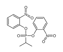 1-nitro-2-[(2-nitrophenoxy)-propan-2-ylphosphoryl]oxybenzene Structure