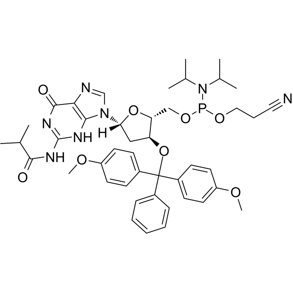 3'-DMTr-dG(iBu)结构式