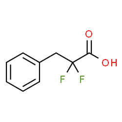 2,2-Difluoro-3-phenylpropanoic acid Structure