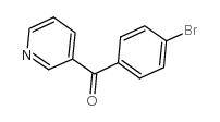 3-(4-BROMOBENZOYL)PYRIDINE Structure