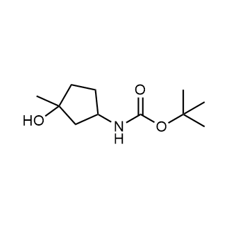 N-(3-羟基-3-甲基-环戊基)氨基甲酸叔丁酯图片