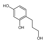 4-(3-hydroxypropyl)benzene-1,3-diol Structure