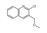 2-chloro-3-(methoxymethyl)quinoline结构式