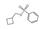 cyclobutylmethyl benzenesulfonate Structure