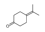 4-propan-2-ylidenecyclohexan-1-one结构式