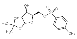 1,2-O-Isopropylidene-5-O-p-toluenesulfonyl-a-D-xylofuranose Structure