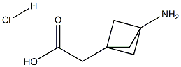 2-(3-Aminobicyclo[1.1.1]pentan-1-yl)acetic acid hy drochloride... picture