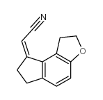 (1,2,6,7,-四氢-8H-茚并[5,4-b]呋喃-8-亚基)乙腈图片