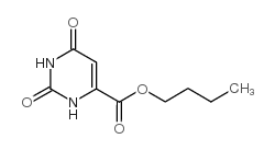 Orotic acid butyl ester Structure