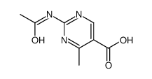 5-Pyrimidinecarboxylic acid, 2-(acetylamino)-4-methyl- (9CI) picture