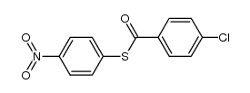 S-4-nitrophenyl 4-chlorothiobenzoate Structure