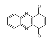 1,4-Phenazinedione Structure