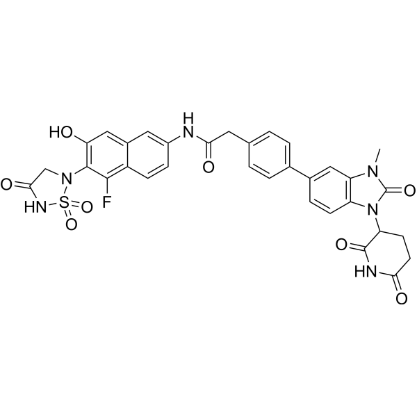 PROTAC PTPN2 degrader-1结构式