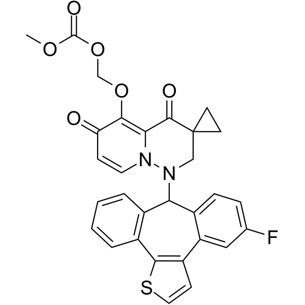 Cap-dependent endonuclease-IN-14结构式