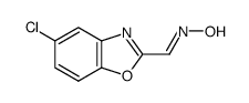 5-CHLORO-1,3-BENZOXAZOLE-2-CARBALDEHYDE OXIME Structure