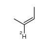 cis-2-butene-d1 Structure